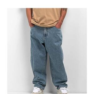 Men's Empyre Light Blue Ultra Loose Jeans- Size 27